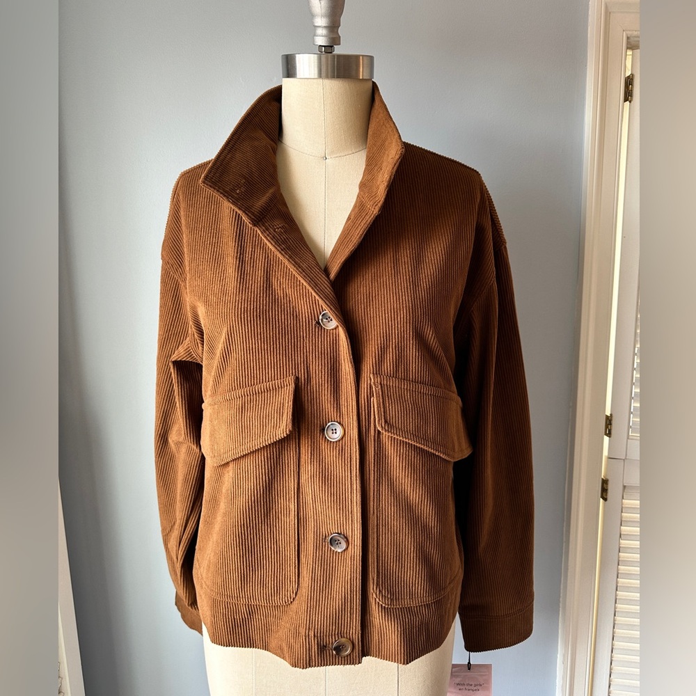 Avec Les Filles Corduroy Jacket NEW